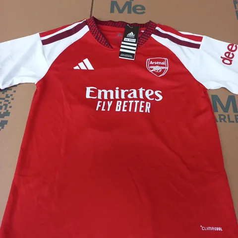 ARSENAL FC HOME FOOTBALL SHIRT β EZE 10 - SIZE 26 - KIDS