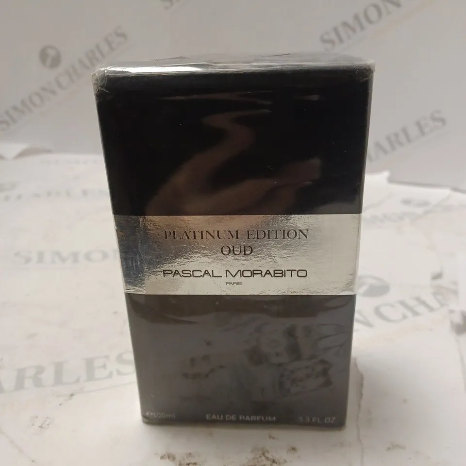BOXED AND SEALED PLATINUM EDITION OUD PASCAL MORABITO EAU DE PARFUM 100ML