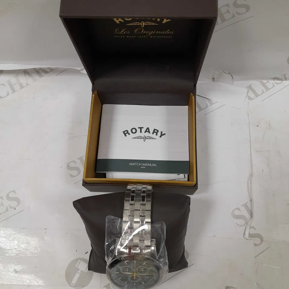 ROTARY LES ORIGINALES STEAL WATCH
