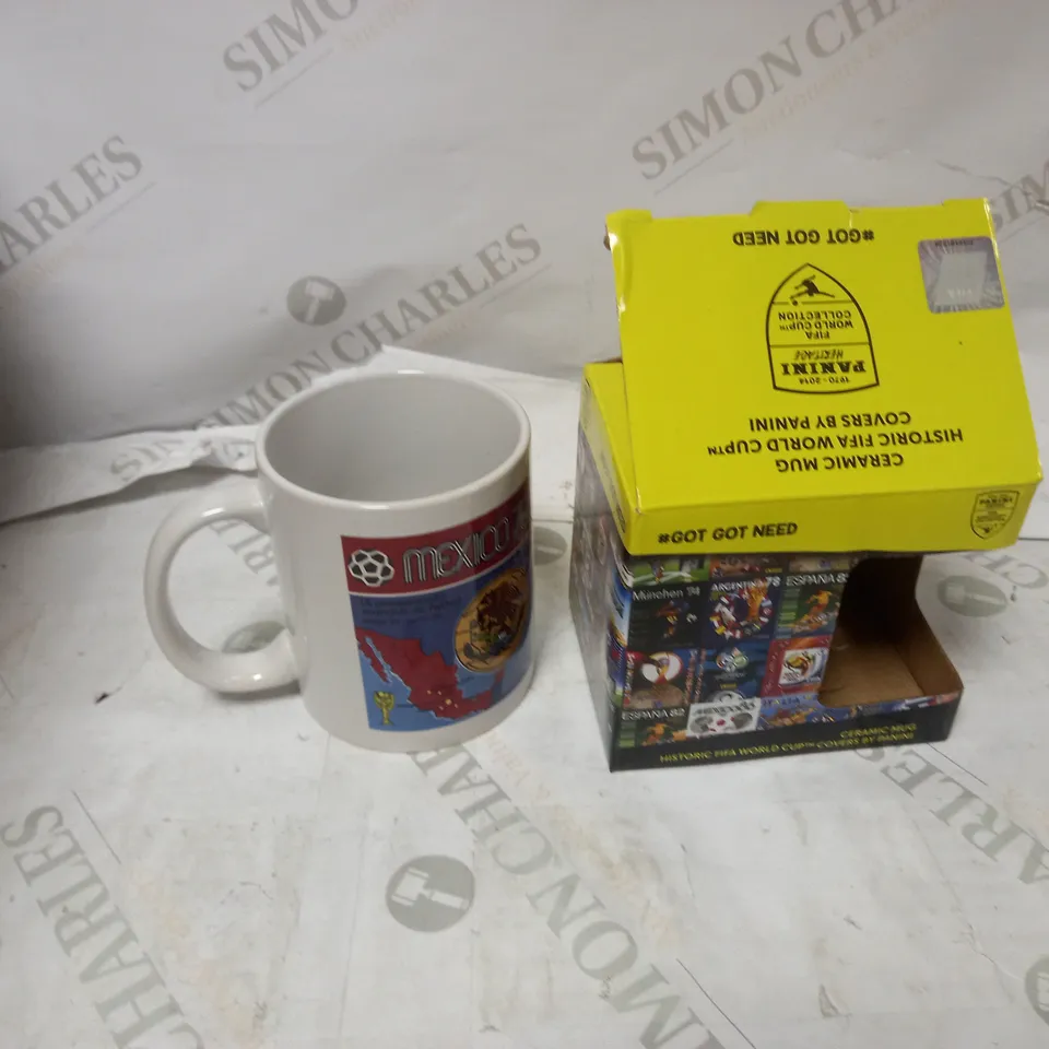 PANINI HERITAGE CUPS X24 - COLLECTION ONLY 