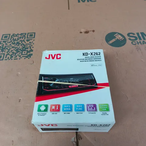 JVC KD-X262 DIGITAL MEDIA RECEIVER – CAR STEREO (BOXED)