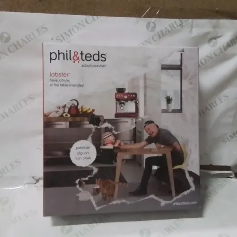 BOXED PORTABLE CLIP ON HIGH CHAIR