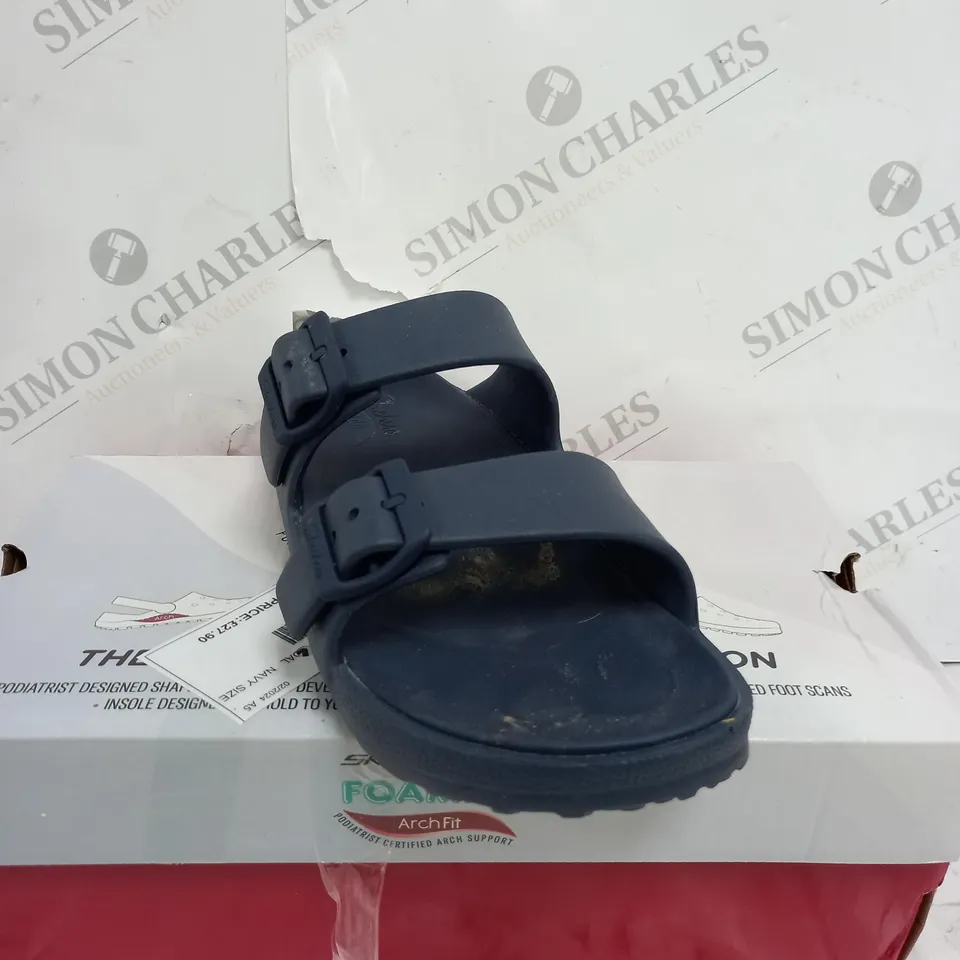 SKECHERS ARCH FIT FOAMIES SLIDE SANDAL SIZE 6