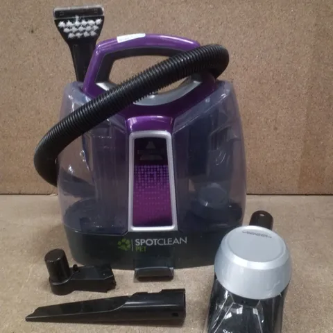 BOXED BISSELL 36982 SPOTCLEAN PET PORTABLE CARPET & UPHOLSTERY CLEANER