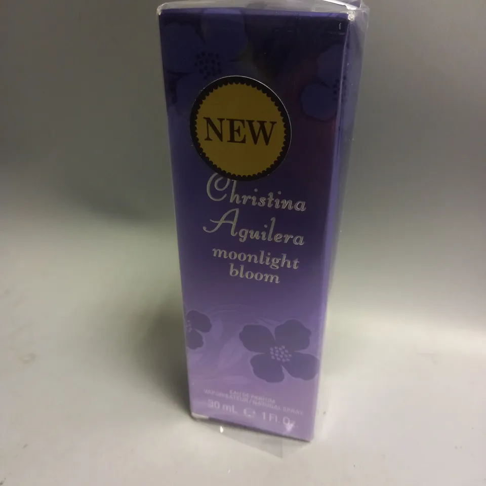 BOXED AND SEALED CHRISTINA AGUILERA MOONLIGHT BLOOM EAU DE PARFUM 30ML
