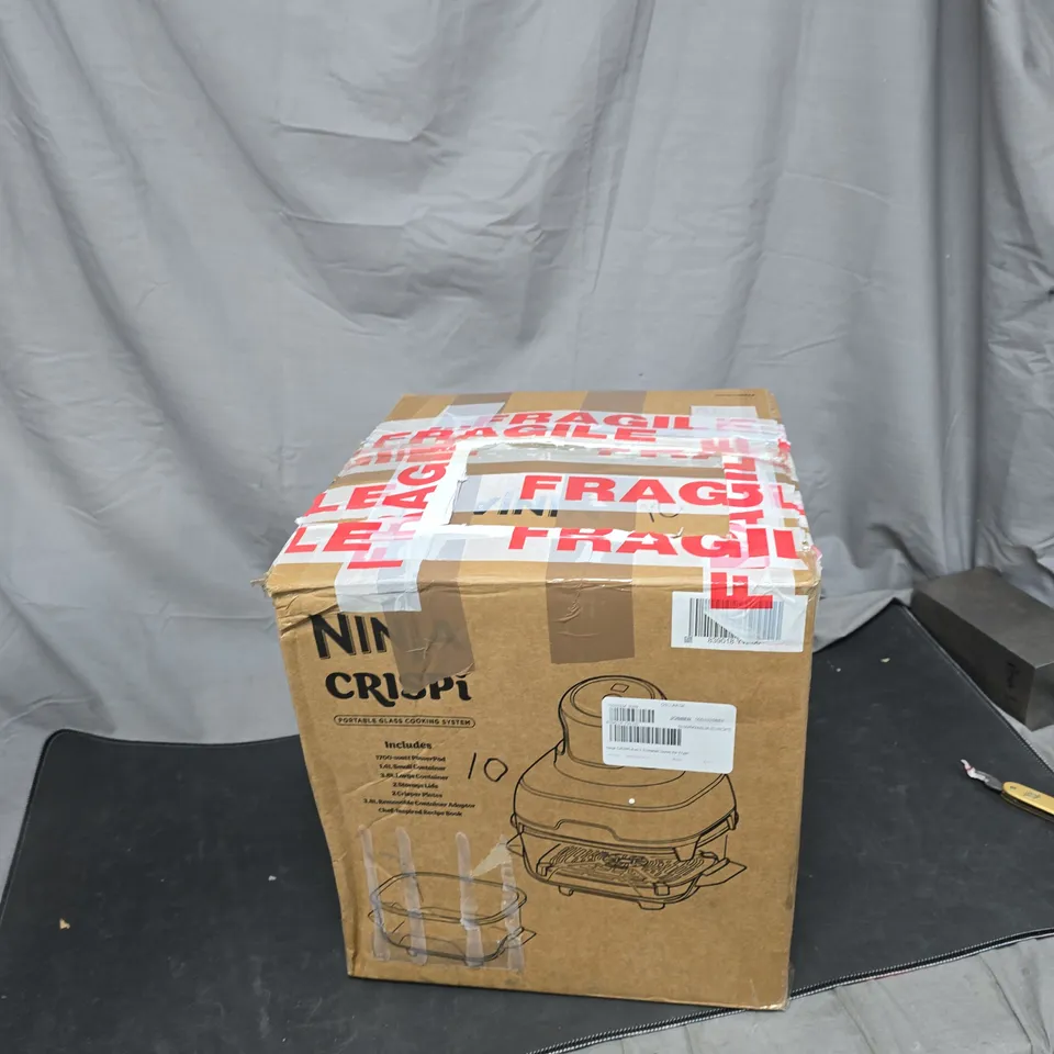 NINJA CRISP PORTABLE GLASS COOKING SYSTEM – BOXED 