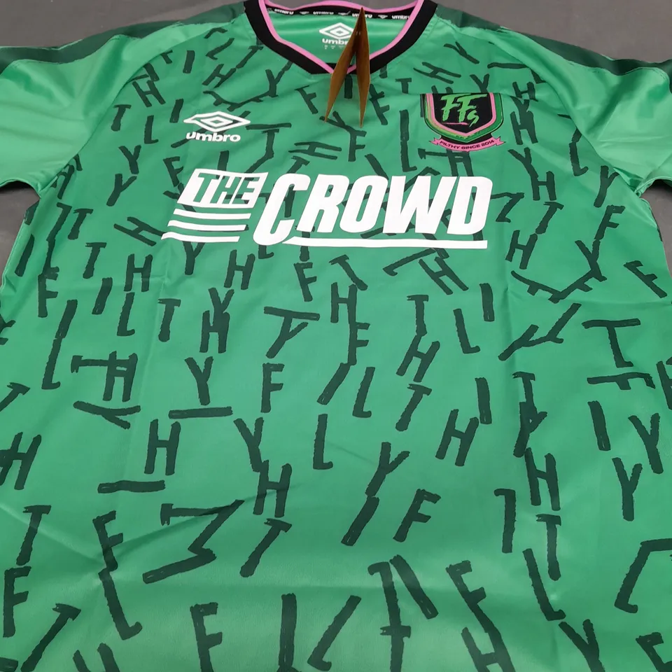 UMBRO FLITHY SINCE 2014 FOOTBALL SHIRT - MEDIUM