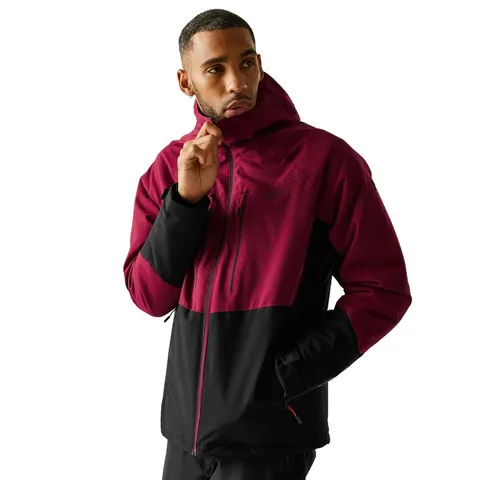 BRAND NEW REGATTA HIGHTON STRETCH PADDED JACKET IN DARK MAROON - 5XL