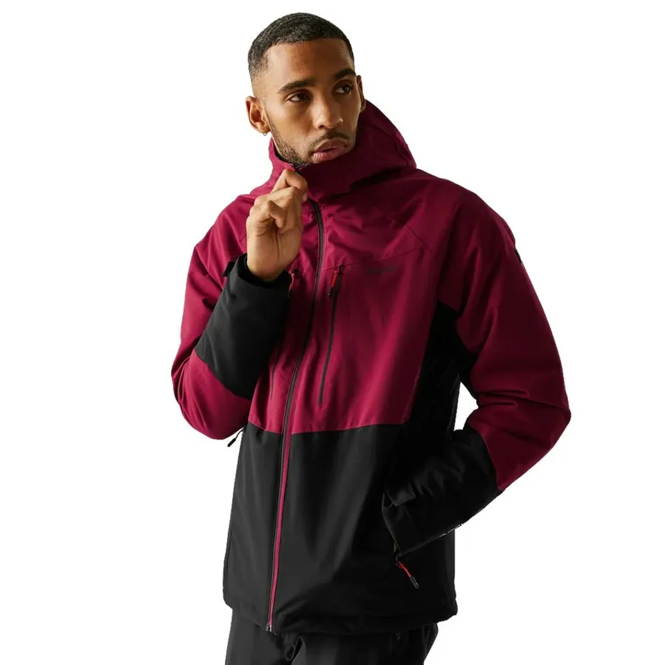 BRAND NEW REGATTA HIGHTON STRETCH PADDED JACKET IN DARK MAROON - 5XL
