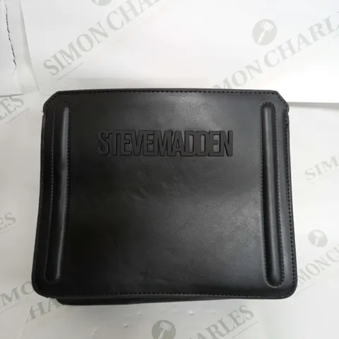 STEVENMADDEN BLACK CLUTCH HAND BAG 