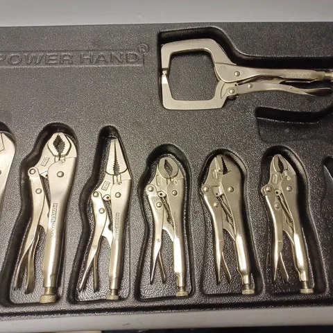 POWERHANDS 7 PIECE LOCKING PLIERS SET
