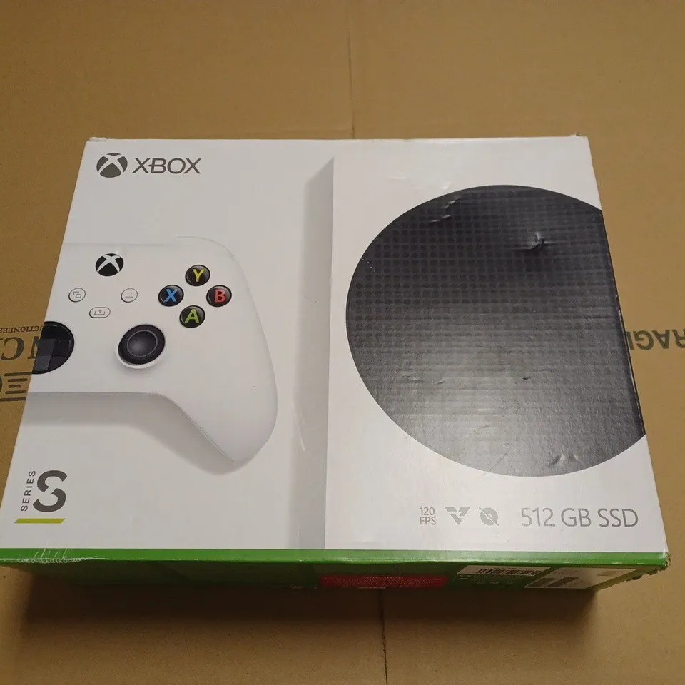 BOXED XBOX SERIES S 512 SSD GAMES CONSOLE WITH CONTROLLER
