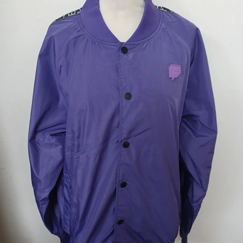 TWITCH ZIPPED BOMBER JACKET SIZE UNSPECIFIED