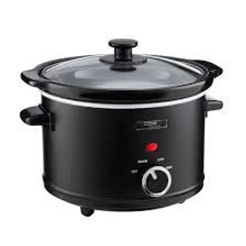 COOKS ESSENTIALS COMPACT SLOW COOKER
