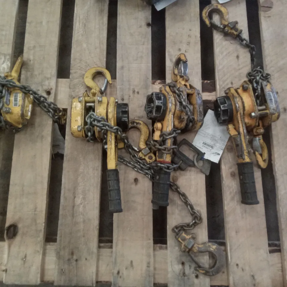 X4 YALE PT PULL LIFT 800KG SWL - 1.5M
