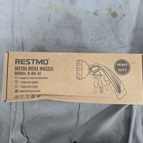 RESTMO METAL HOSE NOZZLE – HEAVY DUTY, MODEL 0-HN-3F