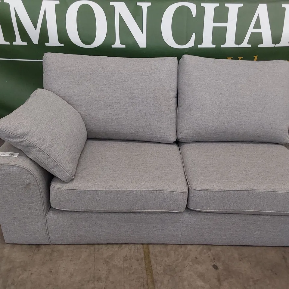 TWO SEATER SECTION GREY FABRIC 