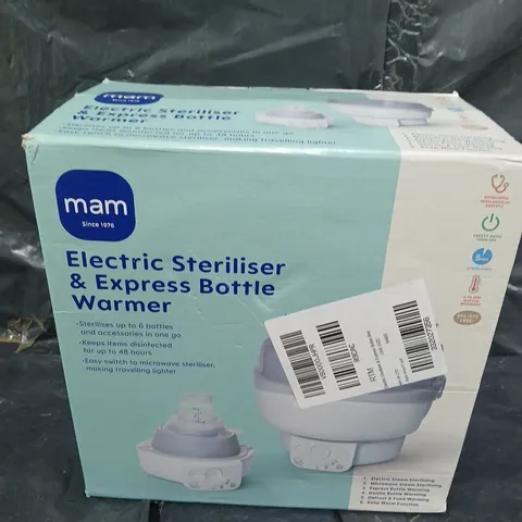 MAM ELECTRIC STERILISER & EXPRESS BOTTLE WARMER