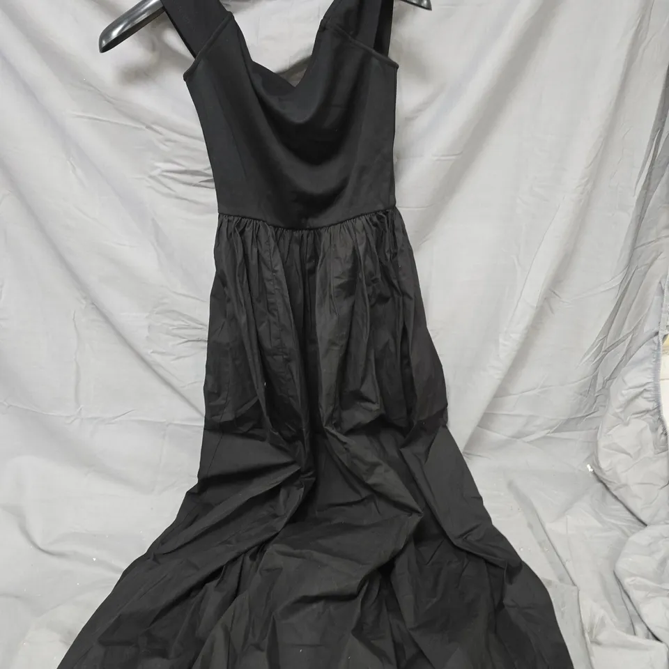 NOBODY'S CHILD  BLACK SLEEVELESS DRESS – UK 8 (EU 36, US 4)