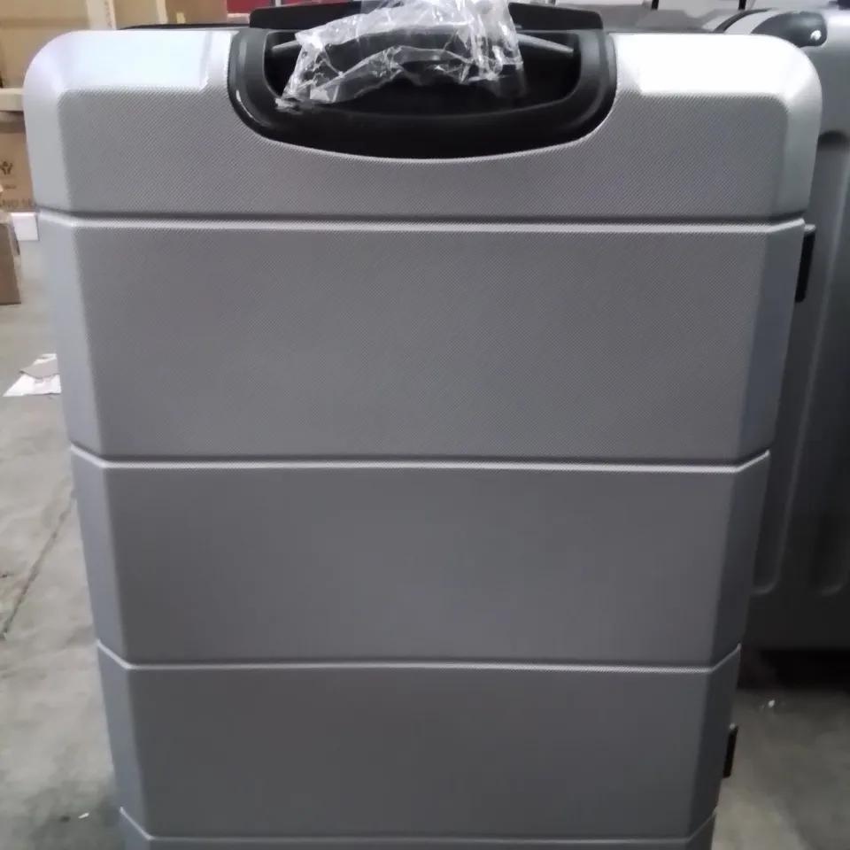 LUGG TRAVEL SUITCASE SILVER