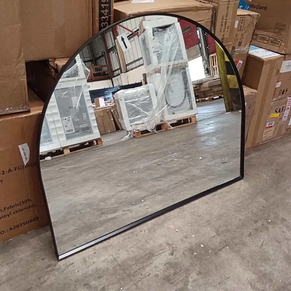 BOXED WALL MIRROR - BLACK (1 BOX)