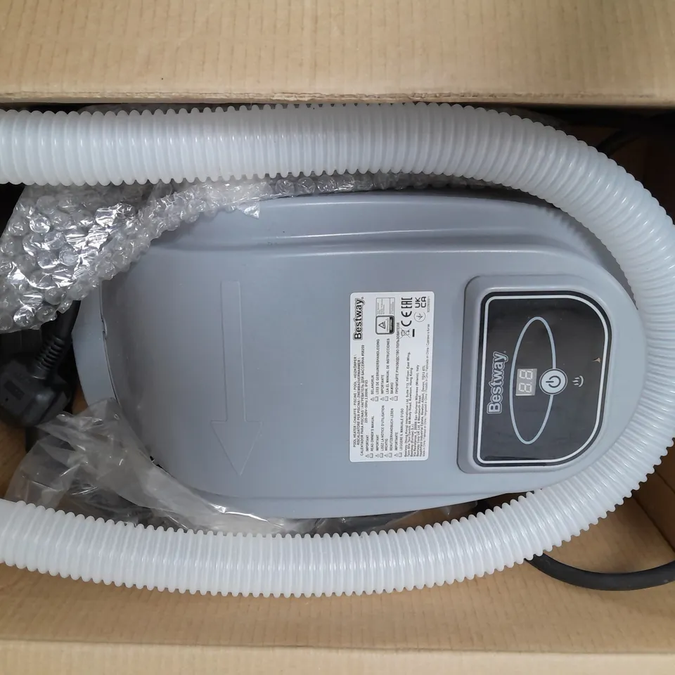 BOXED FLOW CLEAR POOL HEATER RRP £179.99
