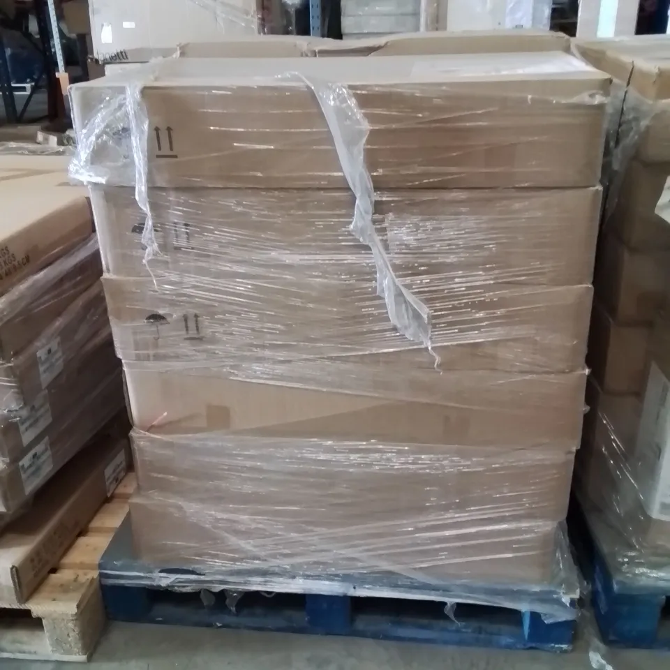PALLET CONTAINING A LARGE QUANTITY OF BRAND NEW ZORRAS CONSOLE TABLES