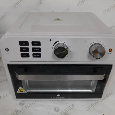 COOK'S ESSENTIAL AIR FRYER OVEN IN COOL WHITE