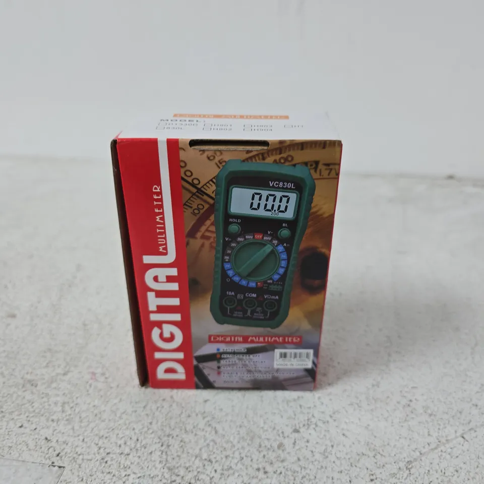 VC830L DIGITAL MULTIMETER – BOXED
