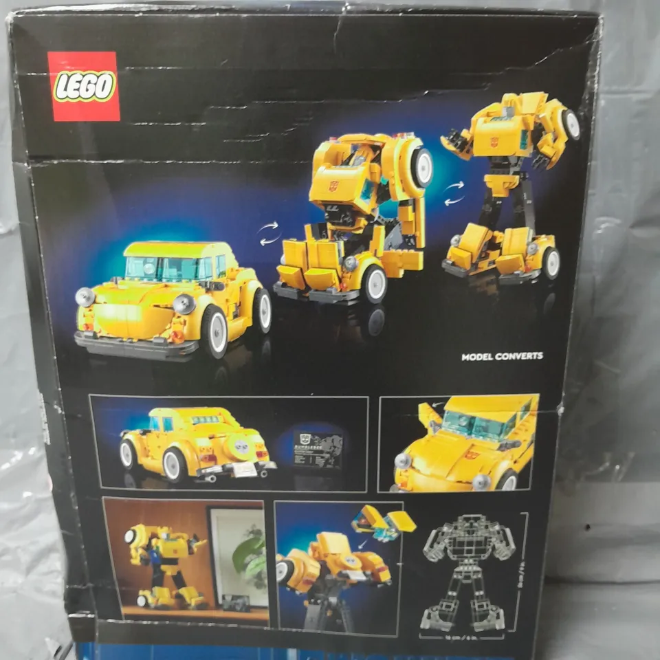 BOXED LEGO TRANSFORMERS BUMBLEBEE SET - 10338 RRP £79.99