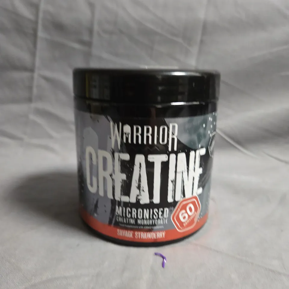 WARRIOR CREATINE MICRONISED CREATINE MONOHYDRATE – STRAWBERRY