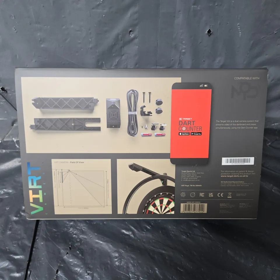 BOXED TARGET VIRT CAMERA DARTS 