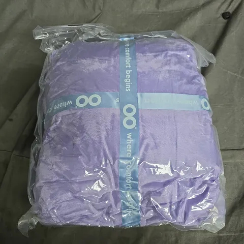 SEALED OODIE OVERSIZED HOODED BLANKET - PURPLE