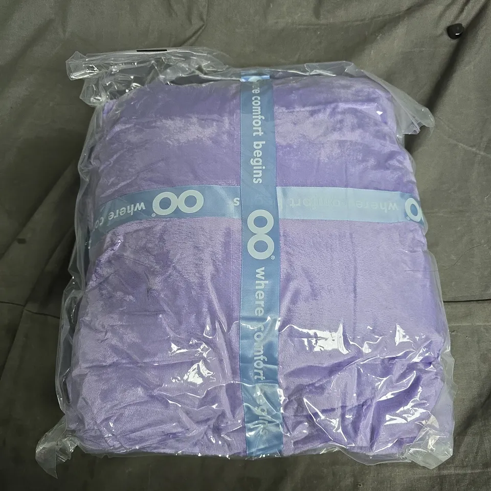 SEALED OODIE OVERSIZED HOODED BLANKET - PURPLE