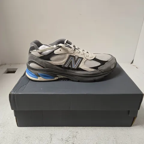 NEW BALANCE TRAINERS – GREY/BLUE - 10.5