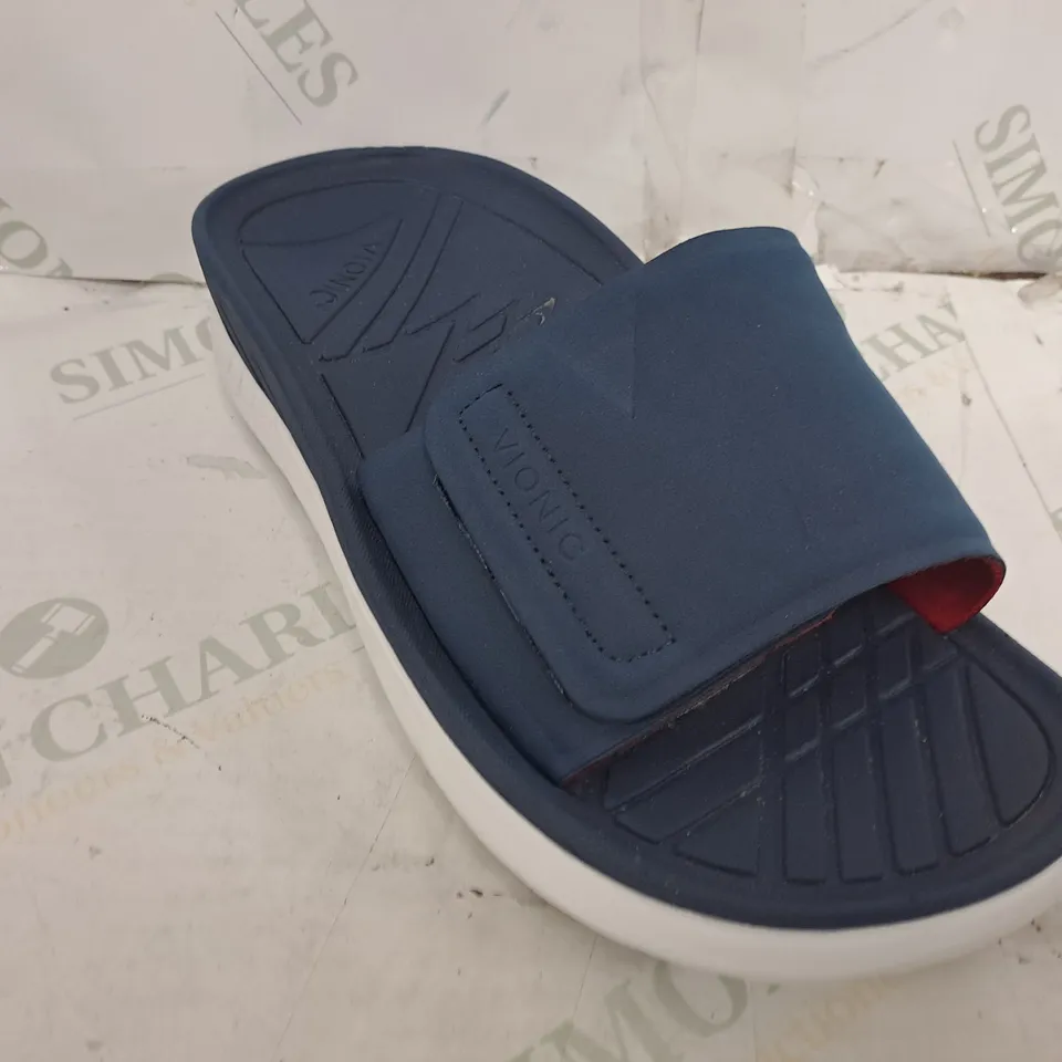 VIONIC BLISSFUL REJUVENATE SLIDER IN NAVY - UK 7