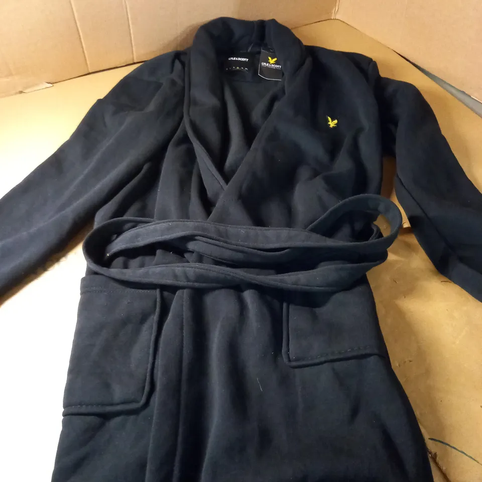 LYLE&SCOTT DRESSING GOWN - GREY SIZE L