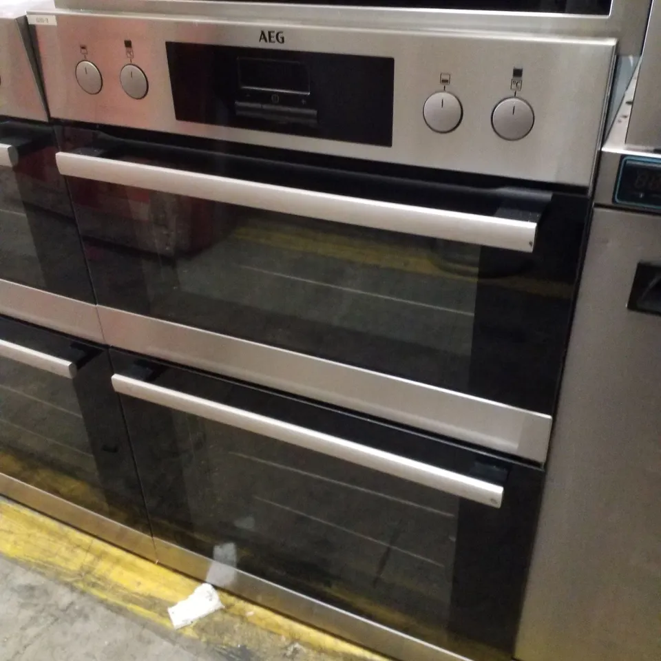 AEG DCB331010M BUILT IN ELECTRIC DOUBLE OVEN