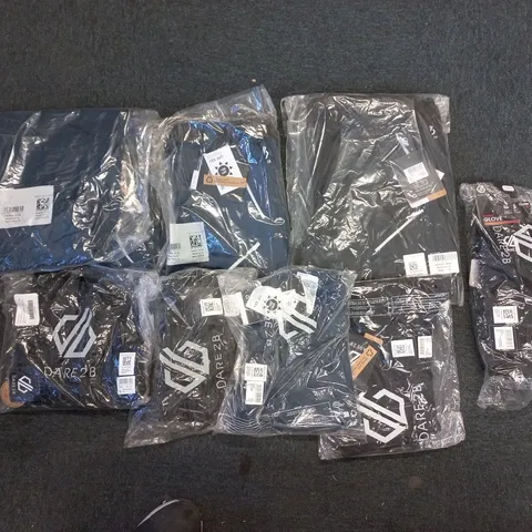 APPROXIMATELY EIGHT ITEMS OF ASSORTED BRAND NEW DARE2BE CLOTHING ITEMS TO INCLUDE; TROUSERS AND HATS