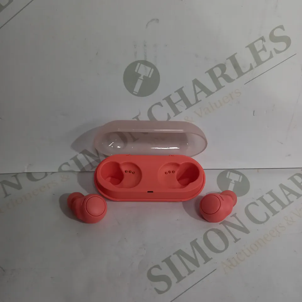 SONY WF-C500 TRUE WIRELESS IN-EAR HEADPHONES, RED