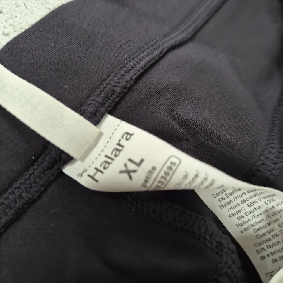 HALALARA BLACK TROUSERS – UK SIZE XL, WITH TAGS
