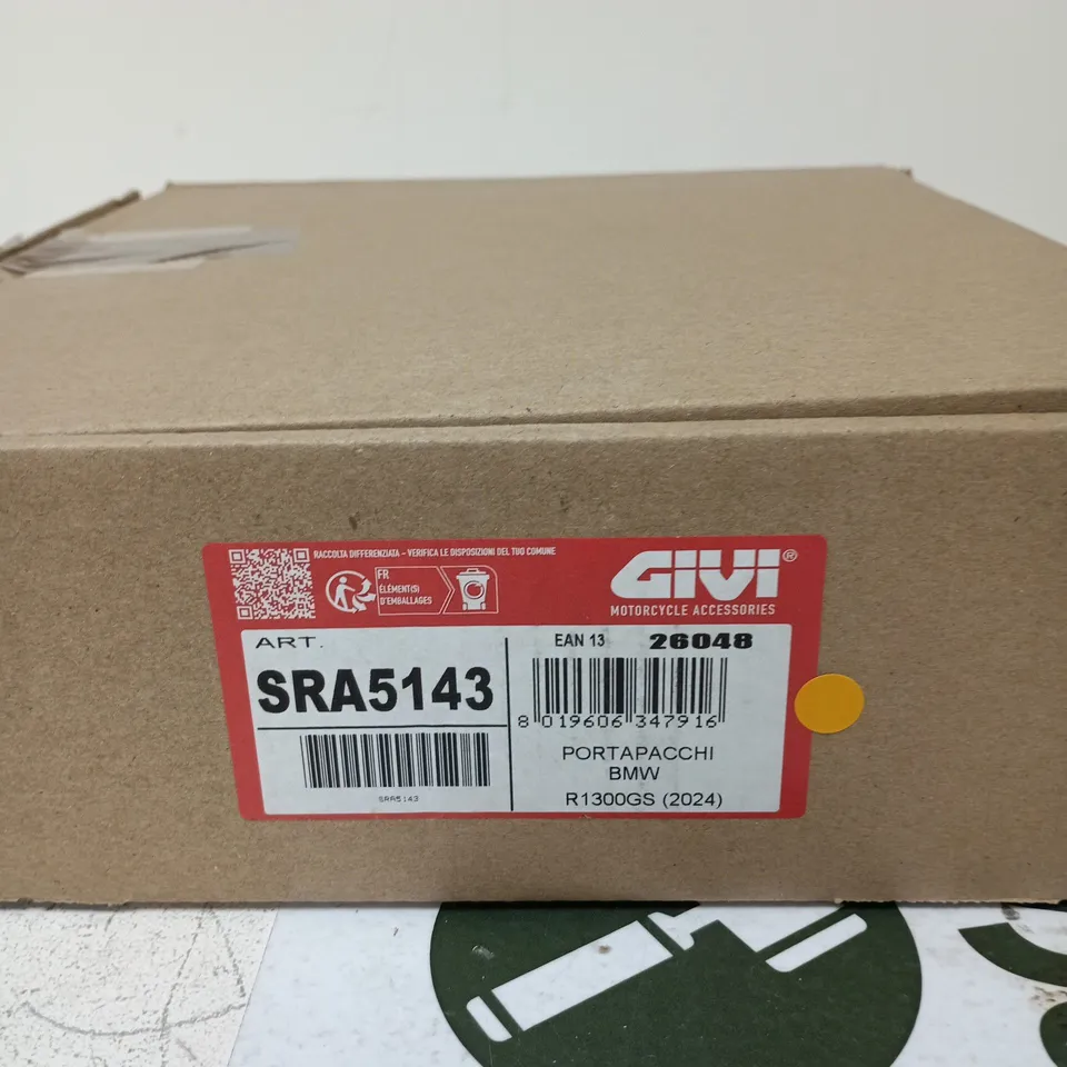 GIVI PORTAPACCHI LUGGAGE RACK FOR BMW R 1300 GS (2024) – SRA5143