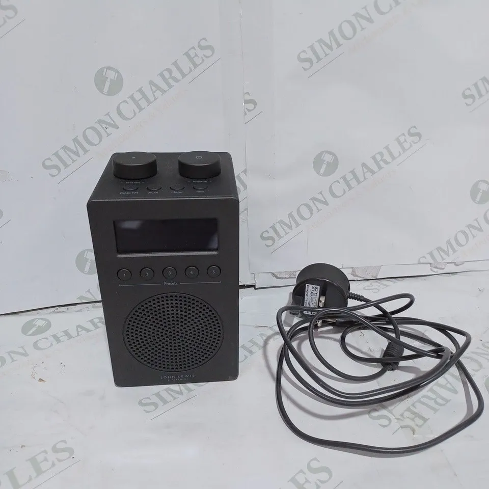 JOHN LEWIS SOLO DAB+/FM DIGITAL RADIO