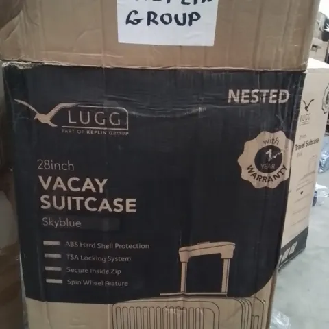 BOXED LUGG 28INCH VACAY SUITCASE SKYBLUE 