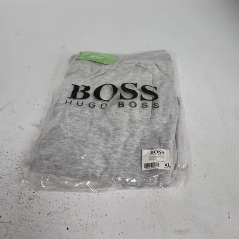 HUGO BOSS SWEAT SHORTS – GREY, MEN'S XL