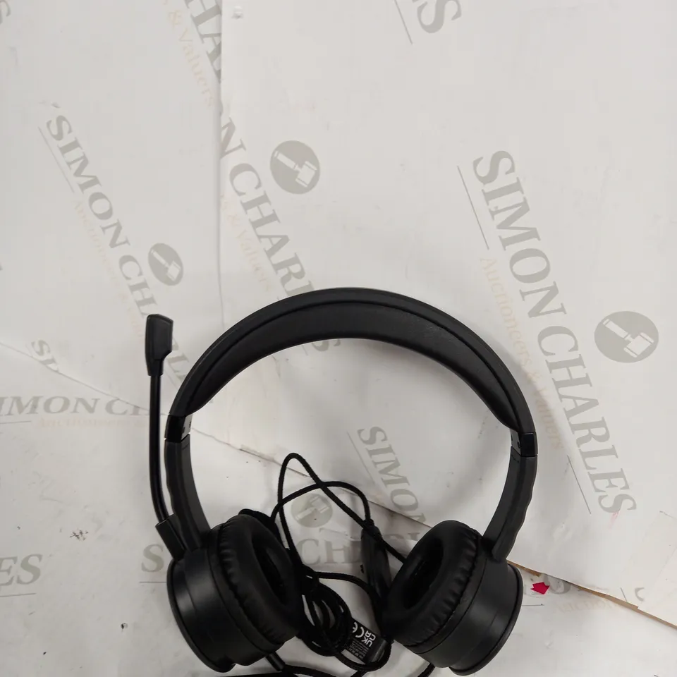 BLACKWEB USB PC HEADSET