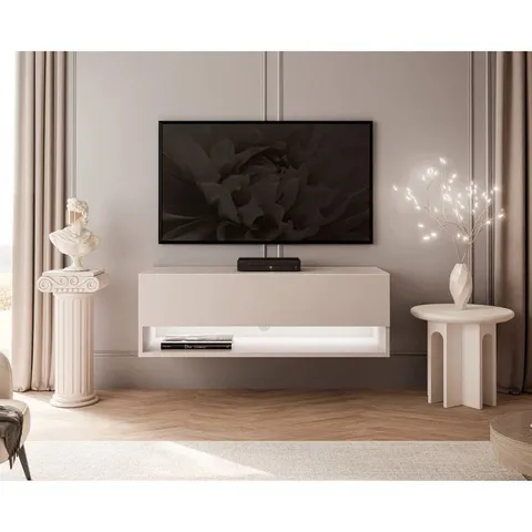 Boxed christionna calante wall cabinet with led lighting