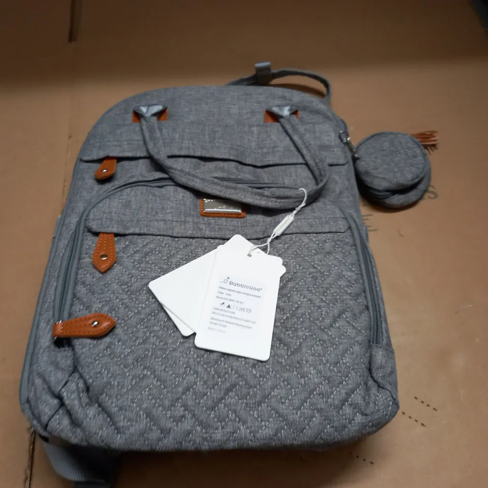 BABBLEROO NAPPY CHANGING BACKPACK 