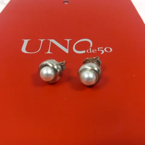 BAGGED UNO DE 50 EARRINGS SWAROVSKI ELEMENT