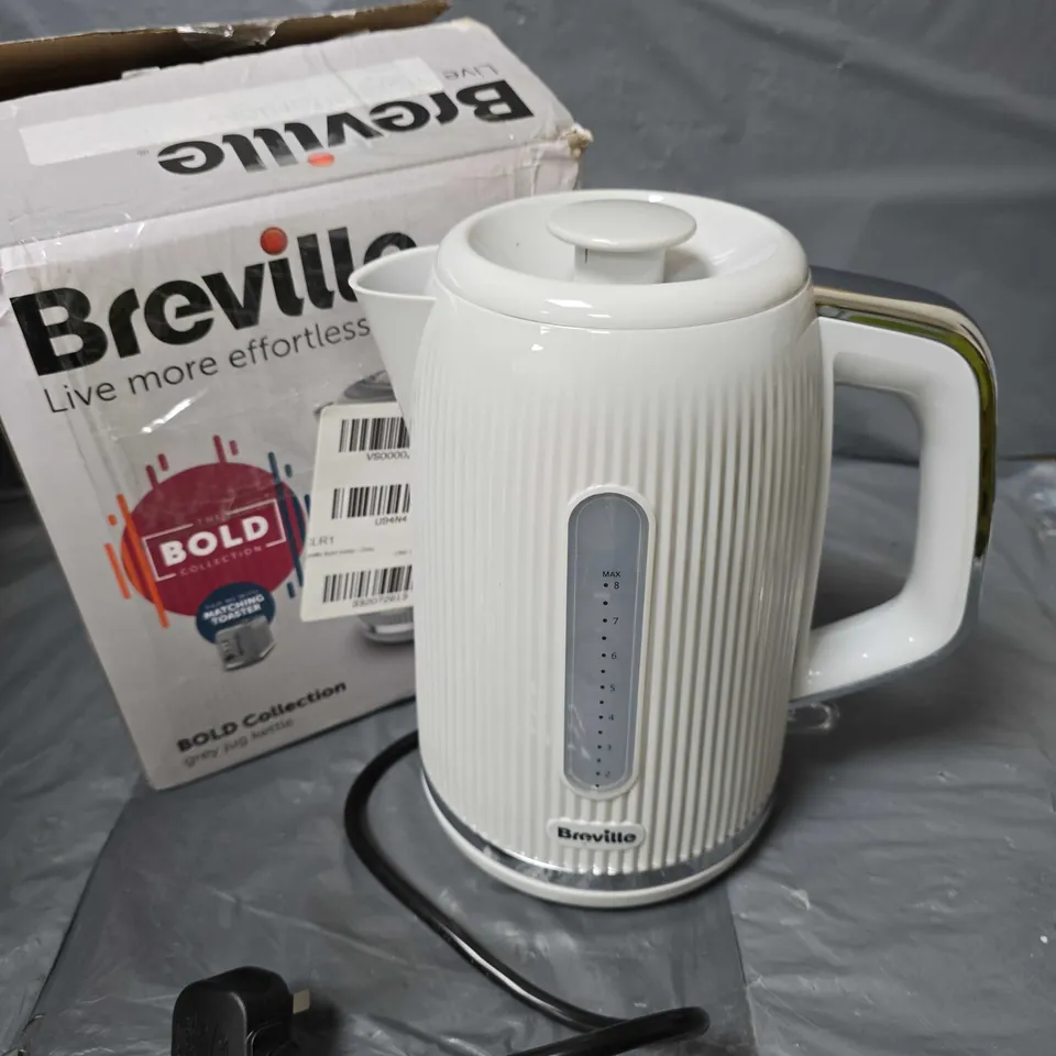 BOXED BREVILLE BOLD KETTLE - GREY RRP £34